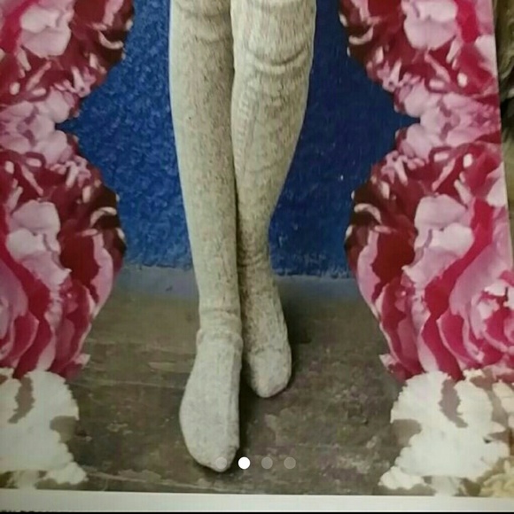 Party Sale * Knee Socks W/ A White Lace Tr… - Picture 2 of 4